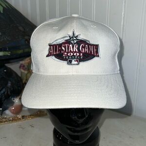 Vintage New Era 2001 All Star Game Seattle Hat MLB Baseball fitted 7.25